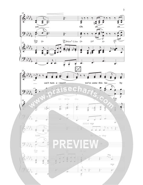 Press On In Faith with We’ve Come This Far By Faith Choral Anthem SATB Sheet Music PDF (Lifeway ...