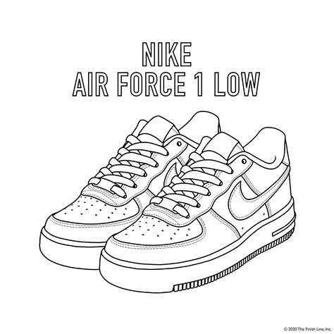 Nike Air Max Coloring Pages