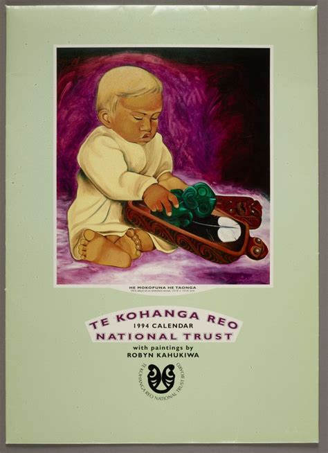 'Te Kohanga Reo' calendar | Record | DigitalNZ