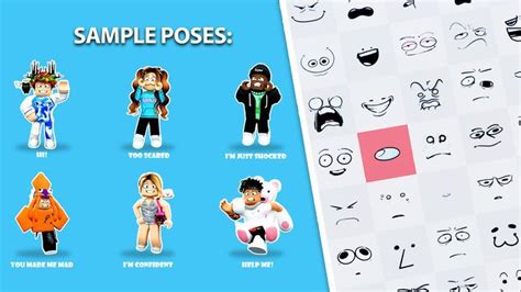 Hiezellblox: I will make face expression roblox overlay for your ...