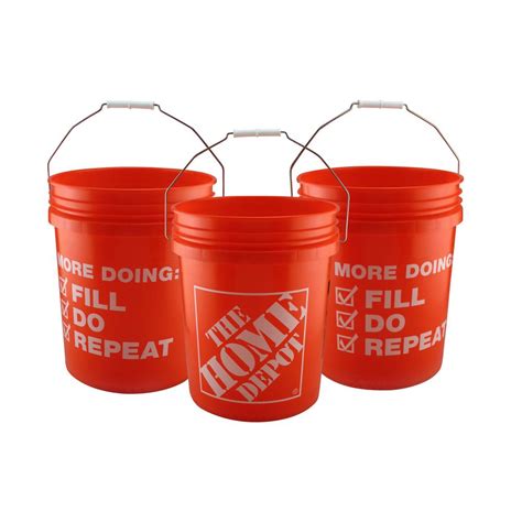 The Home Depot 5 Gal. Homer Bucket (10-Pack)-05GLHD2 - The Home Depot