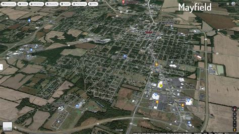 Mayfield Kentucky Map - United States