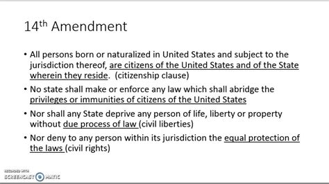 SELECTIVE INCORPORATION AND FORTEENTH AMENDMENT | The Lawyers & Jurists