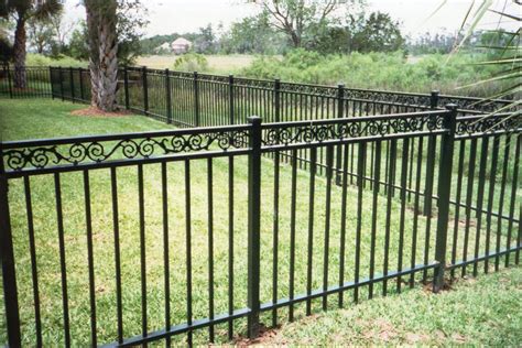 Wrought Iron Ornamental Fence | Ornaments | Custom Designs | Wrought iron fences, Rod iron ...