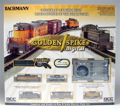 Bachman Bachmann N 24131 Golden Spike Train Set with Digital Control ...