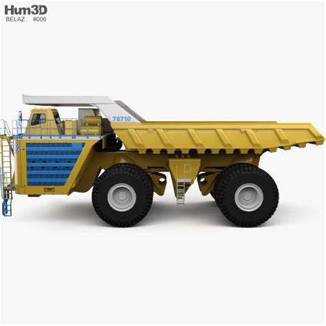 BelAZ 75710 Dump Truck 2013 3D model - Vehicles on Hum3D