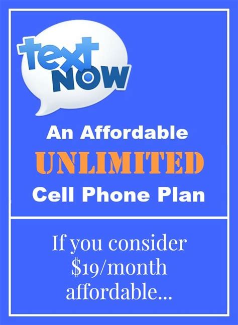 TextNow: An Affordable Unlimited Cell Phone Plan — If You Consider $19 ...