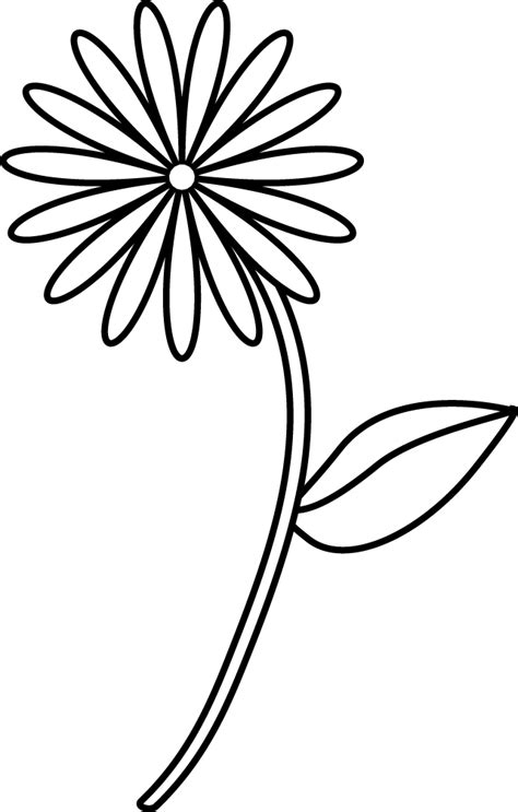 Flower Stem Clip Art - Cliparts.co