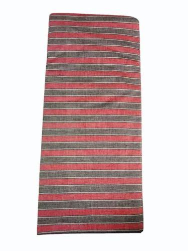 Stripes Red Stripe Cotton Shirt Fabric at Rs 59/meter in Bhiwandi | ID ...