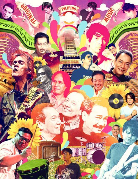 OPM= Original Pinoy Music | Music collage, Philippines culture, Music design