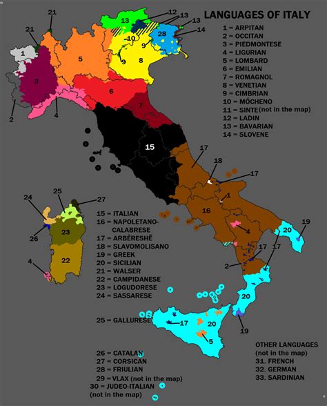 Maps on the Web | Language map, Language, Italian language learning