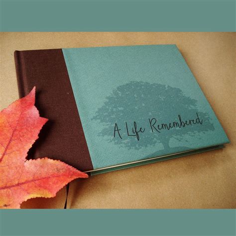 Memorial Service Guest Book · A Life Remembered· Celebration of Life · Funeral Gift | Funeral ...