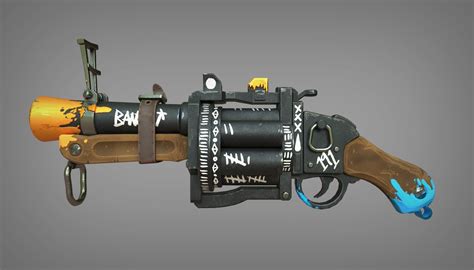 ArtStation - Bandit Grenade Launcher, Antoine Marchildon Game Ui Design ...