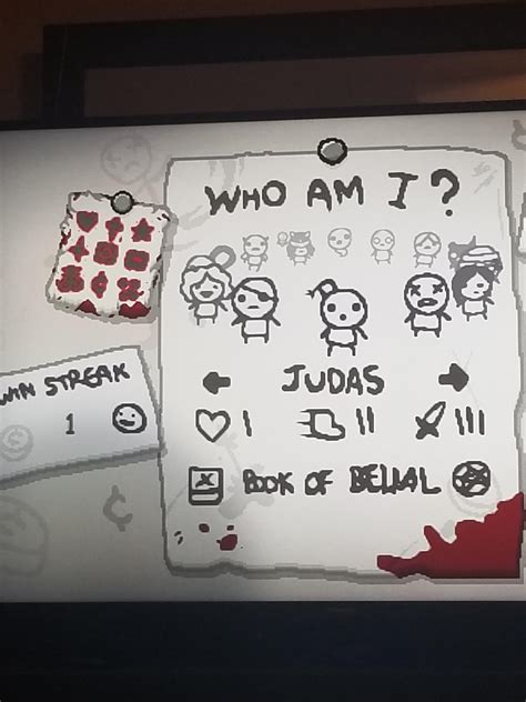 4th Post-it Note: Judas Edition : r/bindingofisaac