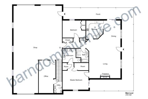 The Best 40x60 Barndominium Floor Plans with Shop [2024]