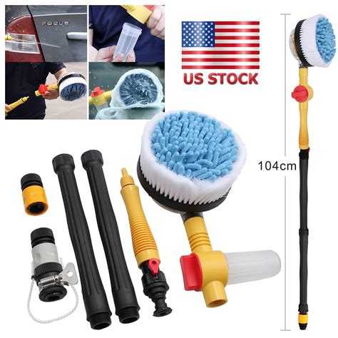 Car Cleaning Brush Set - 4Pcs Power Scrubber Brush Set Drill Scrubber ...