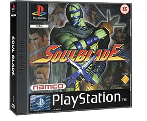 PlayStation 1: Soul Blade (BLACK LABEL) (COMPLETE) - Doorway to Dorkness