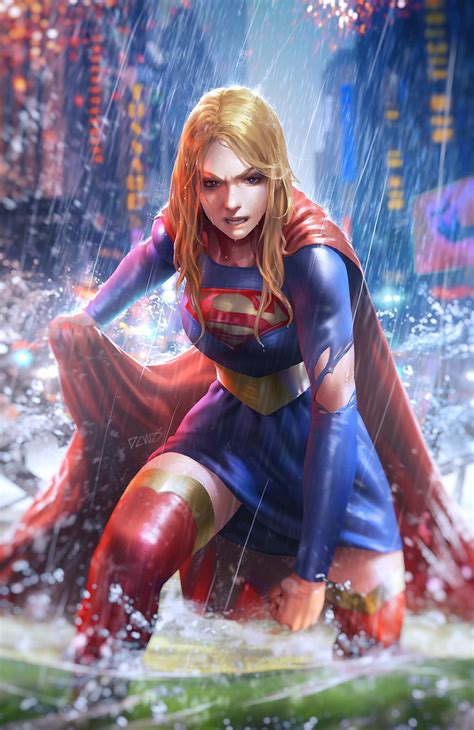 Supergirl #39 Variant - Derrick Chew Dc Comics Mädchen, Dc Comics Girls, Dc Comics Characters ...