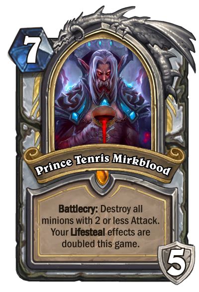 Custom Hearthstone Cards Gallery 7 Prince, Tauren, Some Cards ...