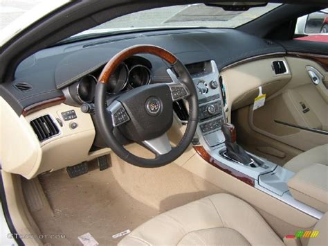 Cashmere/Cocoa Interior 2011 Cadillac CTS Coupe Photo #42093171 ...