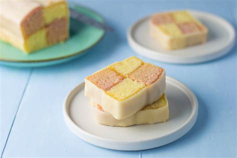 Traditional British Battenberg Cake Recipe