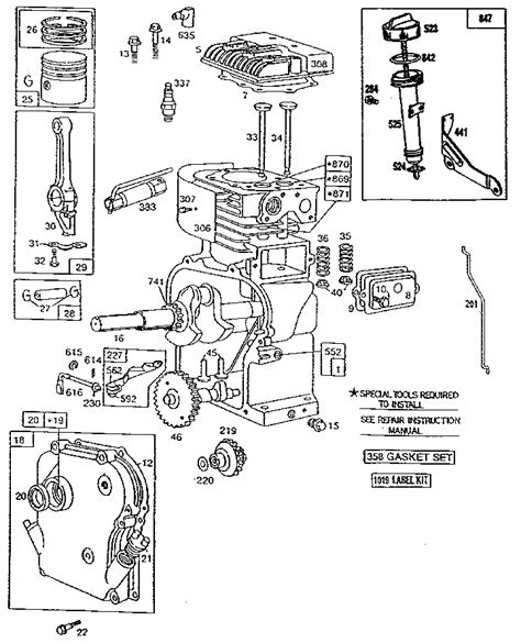 Parts Diagram For Briggs And Stratton Engine | Reviewmotors.co