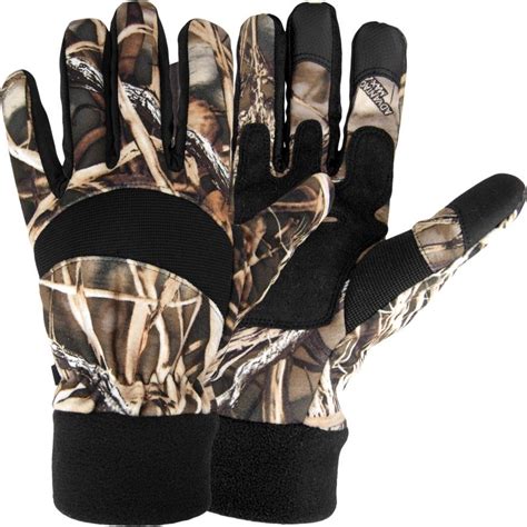 Laminated Fleece Hunting Glove $11.95 | Camo outfits, Hunting gloves, Fleece gloves