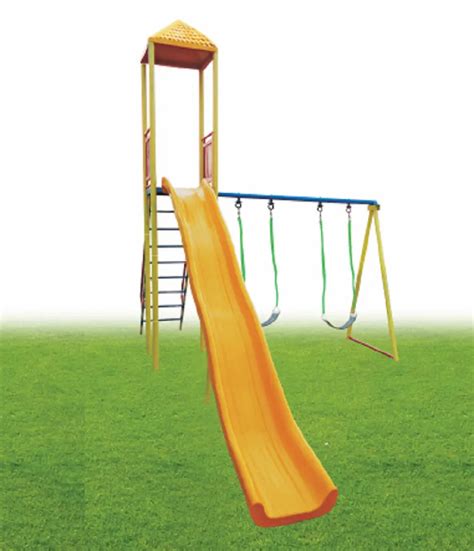 Straight Plastic Slides, For Playground For Children, Age Group: 5 To 14 Years at best price in ...