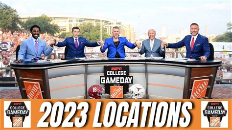 2023 College GameDay Location Predictions! - The Biggest Games of the ...