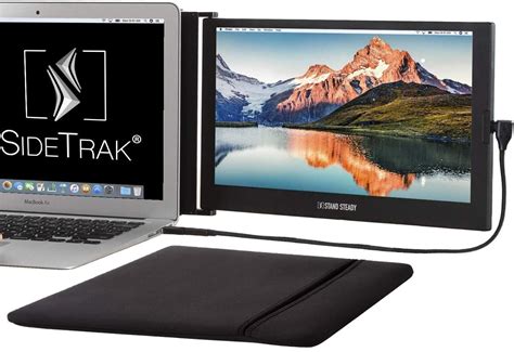 SideTrak Monitor portátil deslizante de 12,5 polegadas com estojo de ...