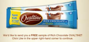 FREE Ovaltine Sample Packs!