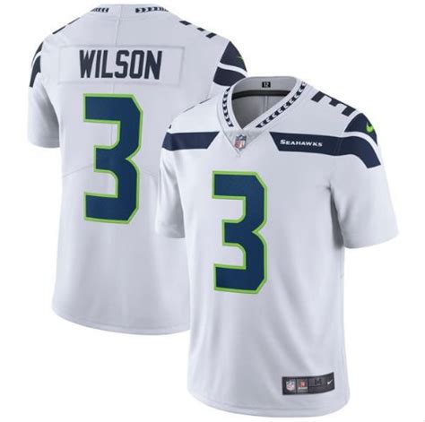 Men Seahawks #3 Russell Wilson Color Rush Limited Jersey white