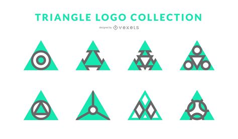 Triangle Logo Collection Vector Download