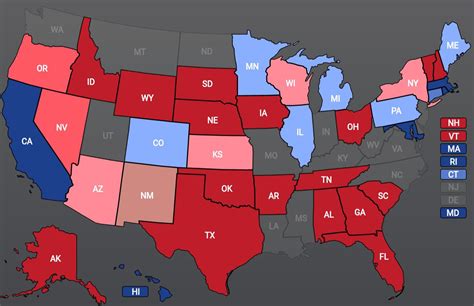 2022 Gubernatorial Elections according to Reddest polls. : r/YAPms