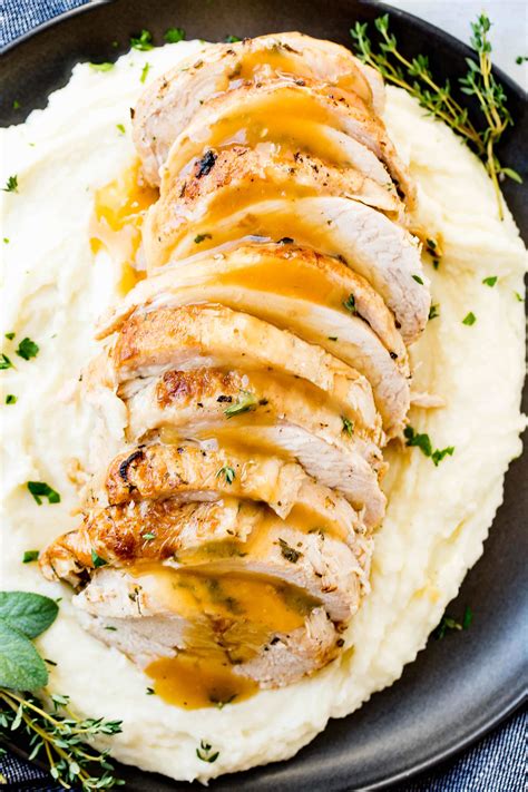 Instant Pot Turkey Breast Recipe (From Fresh or Frozen) - Oh Sweet Basil