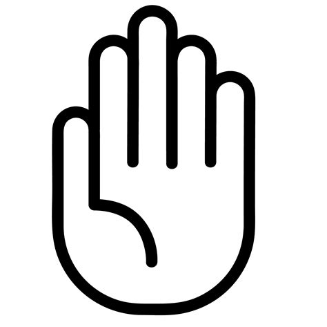 stop hand sign vector - Download Free Vectors, Clipart Graphics & Vector Art