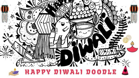 Doodle Art - Happy Diwali Doodle art | Doodles by Vinnie's Doodle World ...