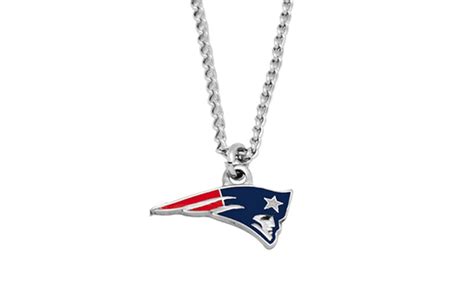 Up To 48% Off on NFL Logo Charm Pendant Necklace | Groupon Goods