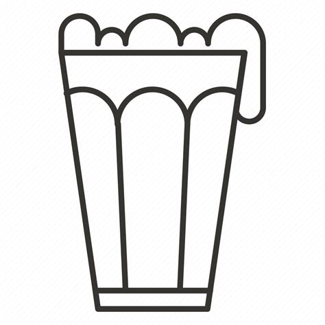 Beer, drink, foam, glass, ikea glass icon - Download on Iconfinder