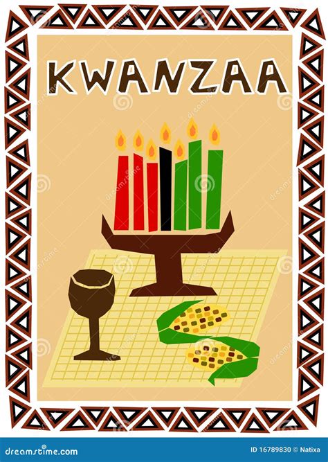 Kwanzaa Symbols Stock Photo - Image: 16789830