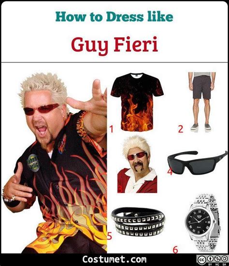 Guy Fieri Costume for Halloween | Blonde halloween costumes, Trendy halloween costumes, Clever ...