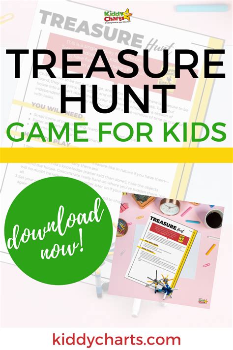 Treasure hunt game ideas for kids - KiddyCharts