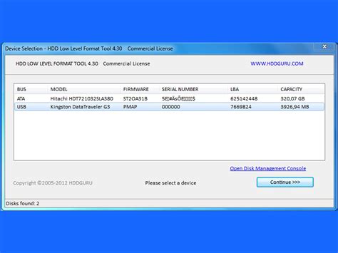 Disk formatting tool - kopigo