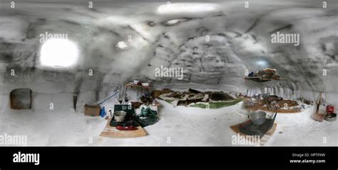 Inuit Igloo Interior