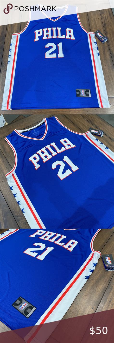 Fanatics Joel Embiid 21 Jersey Philadelphia 76ers | Philadelphia 76ers ...