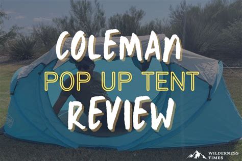 Coleman 2-Person Pop Up Tent Review: ‘FAST!’