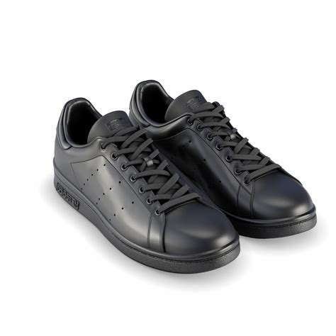 adidas stan smith black 3D | CGTrader