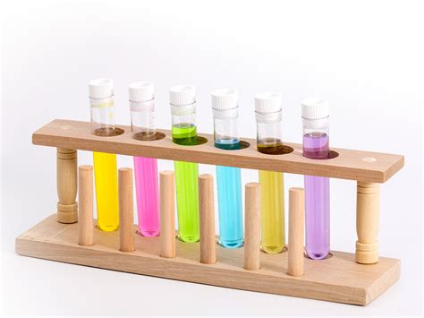 Wooden Test Tube Rack - Montessori By Mom