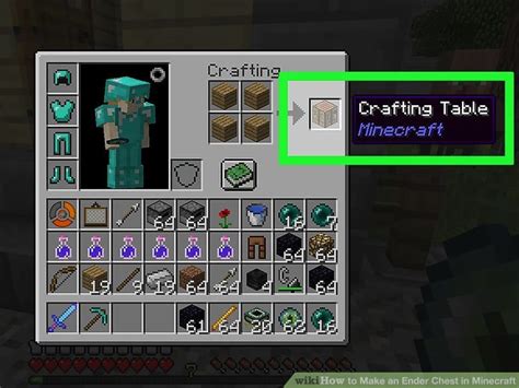 How to Make an Ender Chest in Minecraft: 10 Steps (with Pictures)