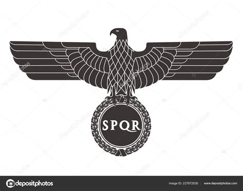 Logo Roman Eagle Stock Vector Image by ©matc #227872030